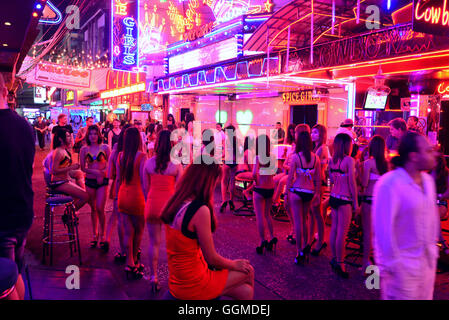 Soi Cowboy in Sukhumvit, Bangkok, Thailand Stockfoto