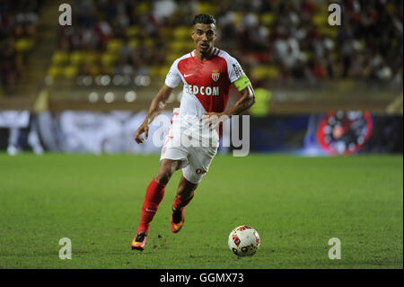 Monaco, Frankreich. 3. August 2016. UEFA Champions League Qualifikationsrunde, AS Monaco gegen Fenerbahce. Nabil Dirar (Mo) © Action Plus Sport/Alamy Live News Stockfoto