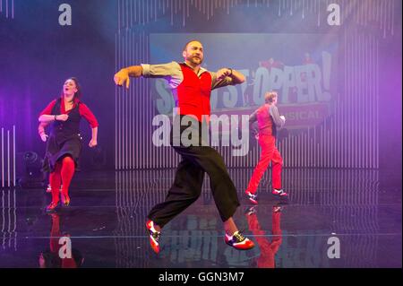 Edinburgh Fringe Festival, Schottland. 6. August 2016. Das Pleasance Edinburgh Fringe Festival startet 2016 Programm bewirtet durch Schauspieler Susan Calman Credit: Richard Dyson/Alamy Live News Stockfoto