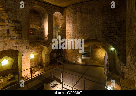 Dresden: Dresden Festung: Schauen Sie in die große Canon Hof, Deutschland, Sachsen, Sachsen, Stockfoto