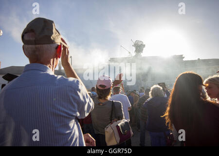 Hayle, Cornwall, UK. Die Fahrkunst. Die größte mechanische Puppe, die in Großbritannien gebaut werden. Stockfoto