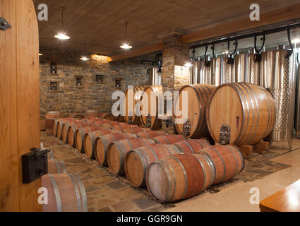 Rodica-Bio-Weingut in Truške, Istrien, Slowenien Stockfoto