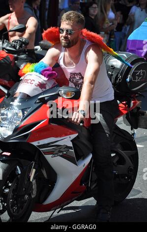 Brighton Pride 2016 parade Stockfoto