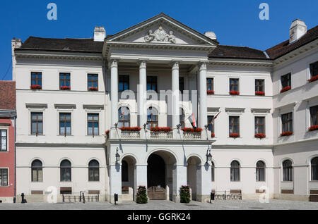 Sopron (Ödenburg): County Hall auf Fö ter, Ungarn, Györ-Moson-Sopron, Stockfoto