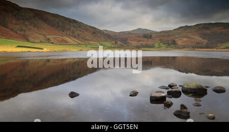 Ruhigen See Szene, Watendlath Tarn Stockfoto
