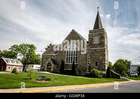 Bethany United Methodist Church, 100 East Main Street, Purcellville, Virginia Stockfoto