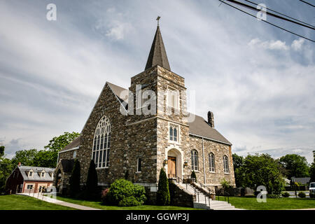 Bethany United Methodist Church, 100 East Main Street, Purcellville, Virginia Stockfoto