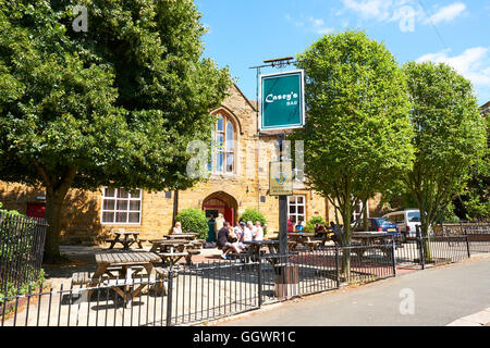 Caseys Club Marktplatz Daventry Northamptonshire UK Stockfoto