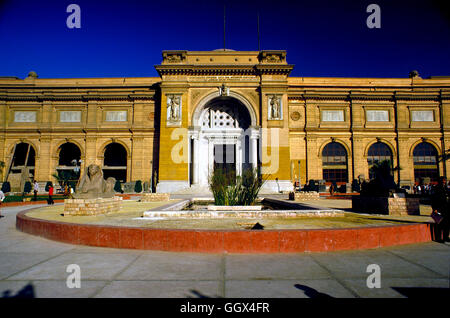 Das ägyptische Museum in Kairo, Ägypten Stockfoto