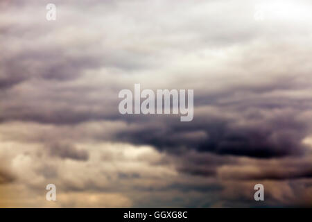 Himmel mit Wolken Stockfoto