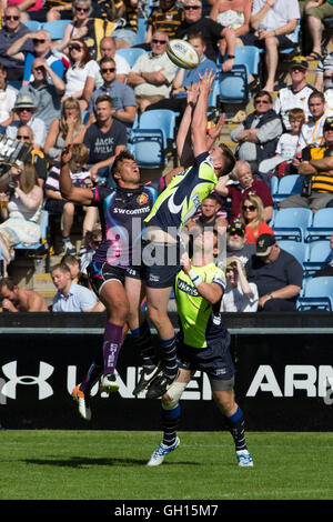 Ricoh Arena in Coventry, UK. 7. August 2016. Singha Premiership 7 s Rugby. Finaltag. © Aktion Plus Sport/Alamy Live-Nachrichten Stockfoto