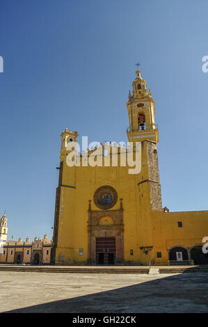 Saint Gabriel Archangel Kloster (Convento de San Gabriel), Cholula, Puebla, Mexiko Stockfoto