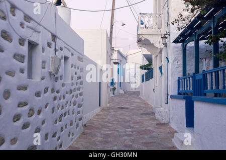 Am frühen Morgen in Ano Koufonisi Insel, Cyclades Stockfoto