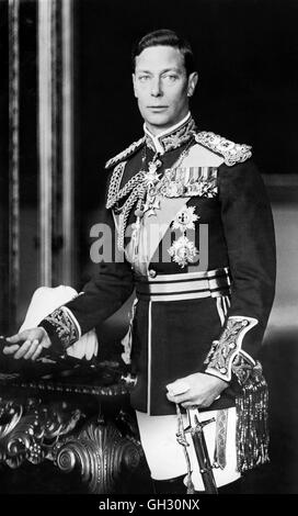 König Georg VI. Stockfoto