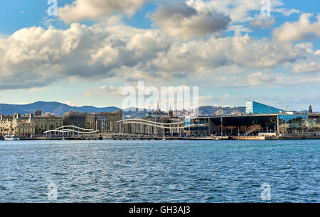 Barcelona Stadt. Spanien Stockfoto