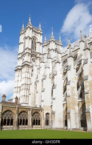 Westminster Abbey in London, Großbritannien Stockfoto