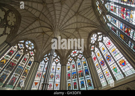 Westminster Abbey in London, Großbritannien Stockfoto