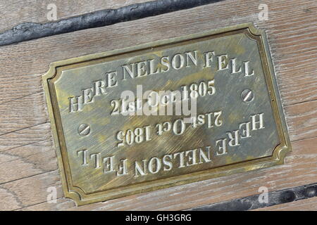 HMS Victory, Portsmouth, Hampshire, England, Vereinigtes Königreich Stockfoto