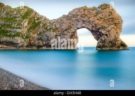 Durdle Door, Dorset, England, Vereinigtes Königreich Stockfoto