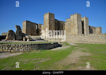 Geographie/Reisen, Spanien, von Schloss Trujillo, Castillo de Trujillo, Provinz Caceres, Extremadura, Additional-Rights - Clearance-Info - Not-Available Stockfoto