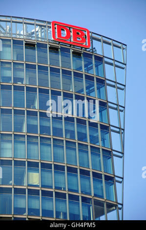 Geographie/Reisen, Deutschland, Pfad orbit Tower, Zentrale der Deutschen Bahn, Potsdamer Platz (Potsdamer Platz), Berlin, Additional-Rights - Clearance-Info - Not-Available Stockfoto