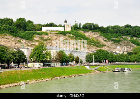 Geographie/Reisen, Österreich, Salzburg, Museum der Moderne am hohen Ufer der Salzach, Salzburg, Additional-Rights - Clearance-Info - Not-Available Stockfoto