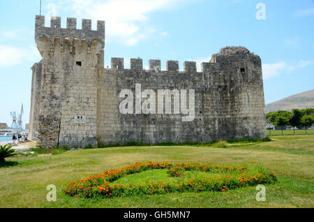 Schloss in Trogir, Kroatien Stockfoto