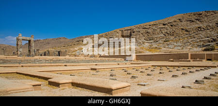 Geographie/Reisen, Iran, Persepolis, die ehemalige Hauptstadt der Achämeniden, gegründet von König Darius I, 520 v. Chr., Treasury, Additional-Rights - Clearance-Info - Not-Available Stockfoto