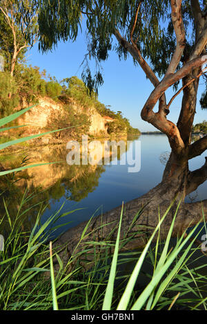Die schöne Riverland Stockfoto