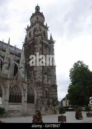 North West Tower von Evreux Kathedrale Haute-Normandie Frankreich Stockfoto