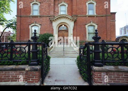 Toronto George braune Haus Ontario Empire Stil Architektur Stockfoto