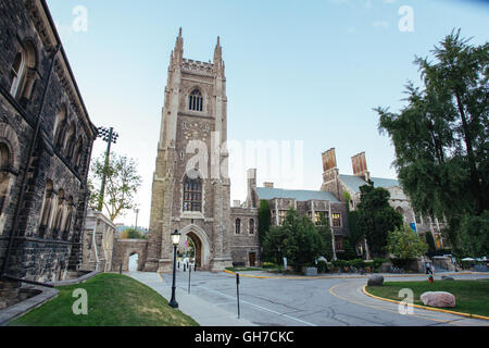 Universität von Toronto Soldaten Turm "Clock Tower" Stockfoto