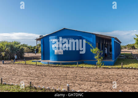 Benguerra Island Schule Mosambik Stockfoto