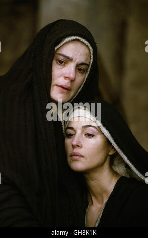 PASSION CHRISTI sterben / The Passion of Christ ITA/USA 2003 / Mel Gibson Maria (MAIA MORGENSTERN) Und Maria Magdalena (MONICA BELLUCCI) Regie: Mel Gibson aka. Die Passion Christi Stockfoto
