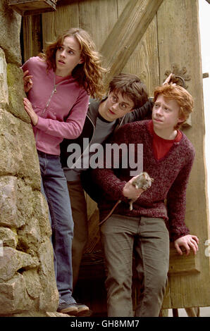 HARRY POTTER UND DER GEFANGENE VON Askaban / Harry Potter und der Gefangene von Askaban USA 2004 / Alfonso Cuarùn Emma Watson, Daniel Radcliffe, Rupert Grint Regie: Alfonso Cuarùn aka. Harry Potter und der Gefangene von Askaban Stockfoto