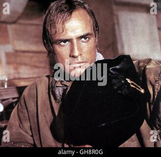 MEUTEREI AUF DER BOUNTY / Meuterei auf der Bounty USA 1962 / Lewis Milestone MARLON BRANDO (Fletcher Christian) Regie: Lewis Milestone aka. Meuterei auf der Bounty Stockfoto