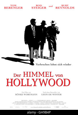 DER HIMMEL VON HOLLYWOOD / das Hollywood Sign D / USA / NL 2001 / Sönke Wortmann Filmplakat Regie: Sönke Wortmann aka. Das Hollywood-Schild Stockfoto