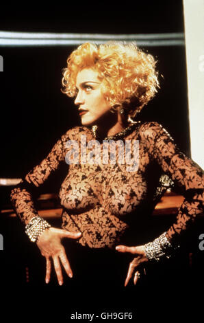 MADONNA-Film, Fernsehen, Musik, Harfenspieler, Pop, Dokumentation, Portrait, erschienene, 90er Regie: Alek Keshishian aka. Im Bett mit Madonna - Wahrheit oder Pflicht Stockfoto