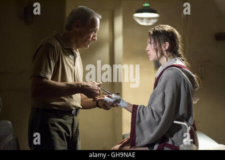 MILLION DOLLAR BABY USA 2004 Cint Eastwood-Trainer Frankie Dunn (CLINT EASTWOOD) Und Maggie (HILARY SWANK) Regie: Cint Eastwood Stockfoto