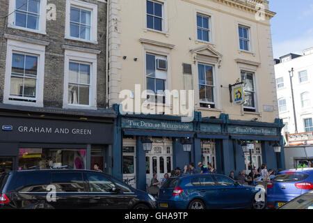 Der Herzog von Wellington, Portobello Road London Stockfoto