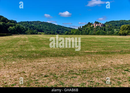 Dunster ist ein Dorf, Zivilgemeinde und ehemalige Herrenhaus in der englischen Grafschaft Somerset Stockfoto