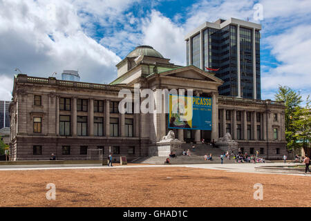 Vancouver Art Gallery, Vancouver, Britisch-Kolumbien, Kanada Stockfoto