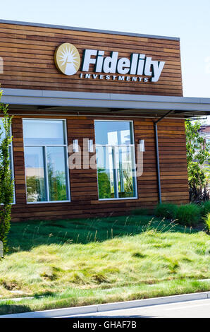 Fidelity Investments Schaufenster in San Jose Kalifornien Stockfoto