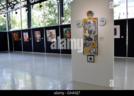 Universidad Autonoma de Guerrero-Kunst-Museum auf Avenida Costera Miguel Aleman, Acapulco, Mexiko. Stockfoto