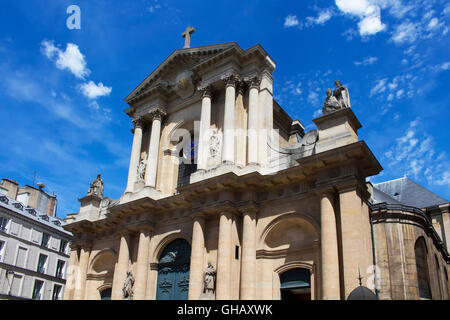 Barocke Kirche in Paris Stockfoto