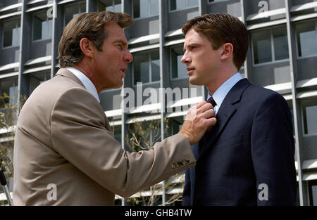 REINE CHEFSACHE In guter Gesellschaft USA 2004 Paul Weitz Dan (DENNIS QUAID) Und Carter (TOPHER GRACE)-Regie: Paul Weitz aka. In guter Gesellschaft Stockfoto