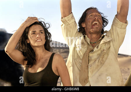 SAHARA USA/Spanien 2005 Breck Eisner Dr. Eva Rojas (PENELOPE CRUZ) Und Dirk Pitt (MATTHEW MCCONAUGHEY) Regie: Breck Eisner Stockfoto