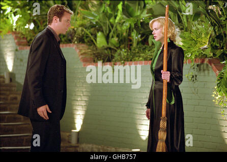 VERLIEBT IN EINE HEXE verwünscht USA 2005 Nora Ephron Jack/Darrin (WILL FERRELL) Und Isabel/Samantha (NICOLE KIDMAN) Komödie Regie: Nora Ephron aka. Verliebt in eine Hexe Stockfoto
