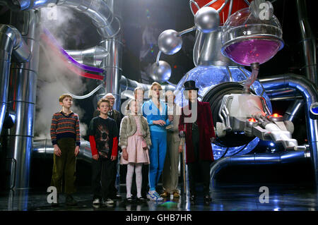 CHARLIE UND sterben Bad Charlie und die Schokolade Fabrik USA/UK 2005 Tim Burton Freddy Highmore, Jordan Fry, David Kelly, Julia Winter, James Fox, Missi Pyle, Adam Godfrey, Johnny Depp Regie: Tim Burton aka. Charlie und die Schokoladenfabrik Stockfoto