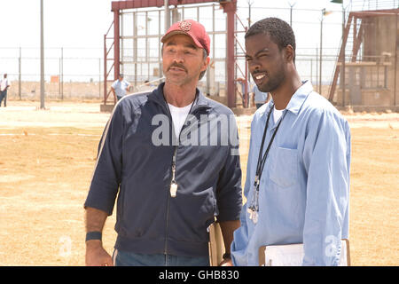 SPIEL OHNE FAUSTFORM das längste Yard USA 2005 Peter Segal Ex-Coach Nate (BURT REYNOLDS) und Hausmeister (CHRIS ROCK) Komödie Regie: Peter Segal aka. The Longest Yard Stockfoto